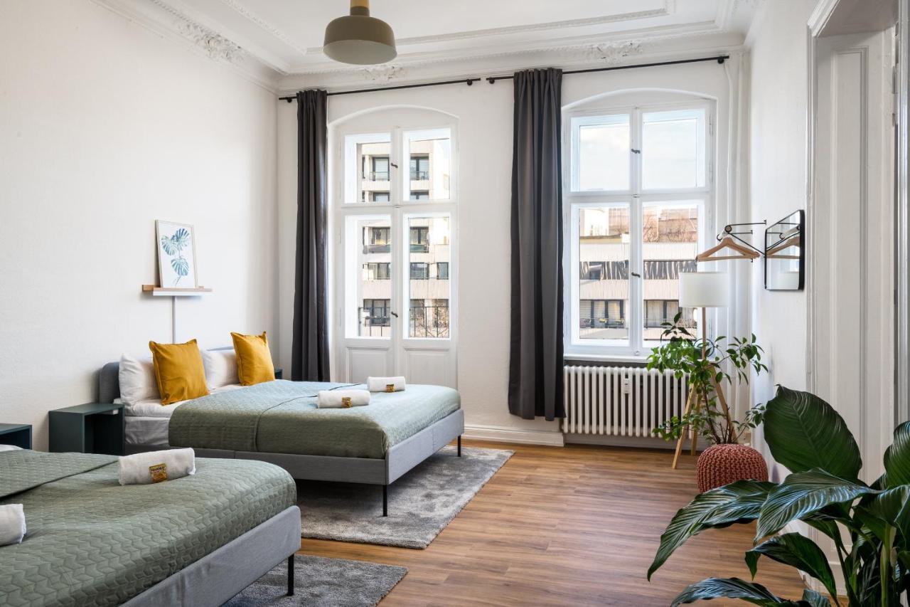 Riesiges Apartment Nahe Kudamm Sehr Schoner Altbau 123M2 Gross 12 Gaste Berlin Eksteriør billede